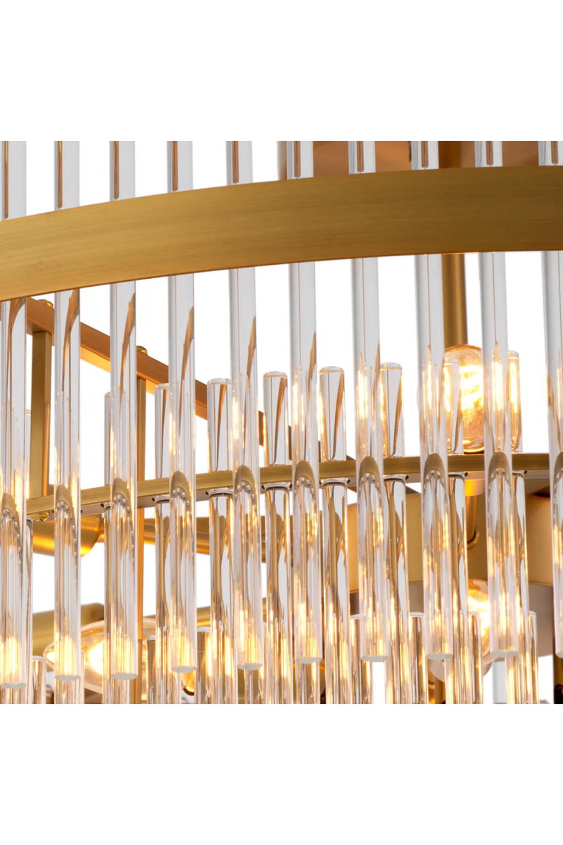 Glass Rods Tiered Ceiling Lamp | Eichholtz East | Oroatrade.com