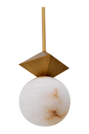 Alabaster Sphere Pendant Light | Eichholtz Elko | Oroatrade.com