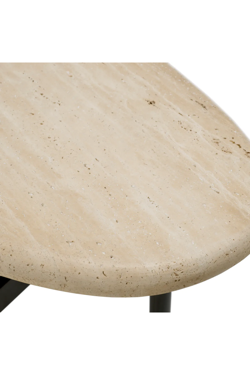 Oval Travertine Console Table | Eichholtz Palermo | Oroatrade.com