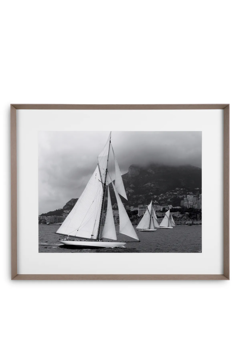 Monochrome Yatch Art Print | Eichholtz Classic Week II | Oroatrade.com