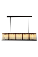 Glass Rods Rectangular Chandelier | Eichholtz Bernardi | Oroatrade.com