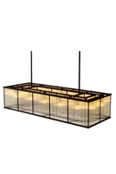 Glass Rods Rectangular Chandelier | Eichholtz Bernardi | Oroatrade.com