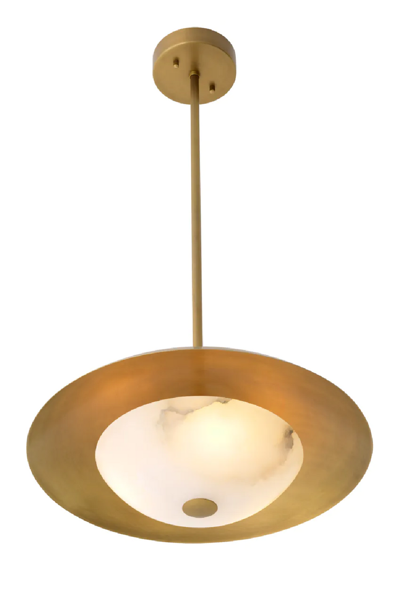 Alabaster Bowl Pendant Lamp | Eichholtz Marcona | Oroatrade.com
