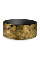 Black Beveled Glass Coffee Table | Eichholtz Botanico | Oroatrade.com