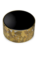 Black Beveled Glass Coffee Table | Eichholtz Botanico | Oroatrade.com