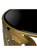 Black Beveled Glass Coffee Table | Eichholtz Botanico | Oroatrade.com