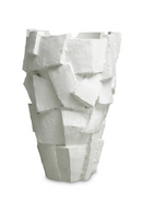 Stacked White Fiberglass Planter | Eichholtz Santanter | Oroatrade.com