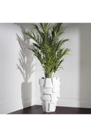 Stacked White Fiberglass Planter | Eichholtz Santanter | Oroatrade.com
