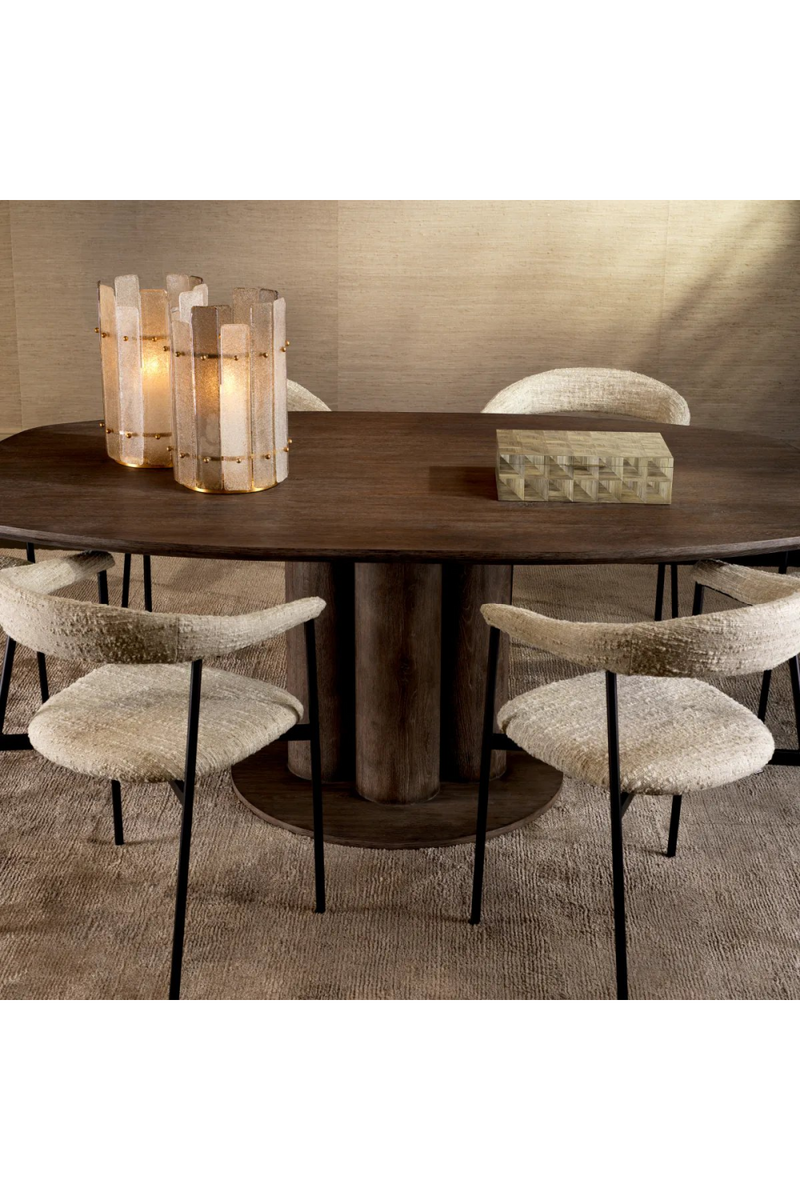 Brown Wood Dining Table | Eichholtz Westwood | Oroatrade.com