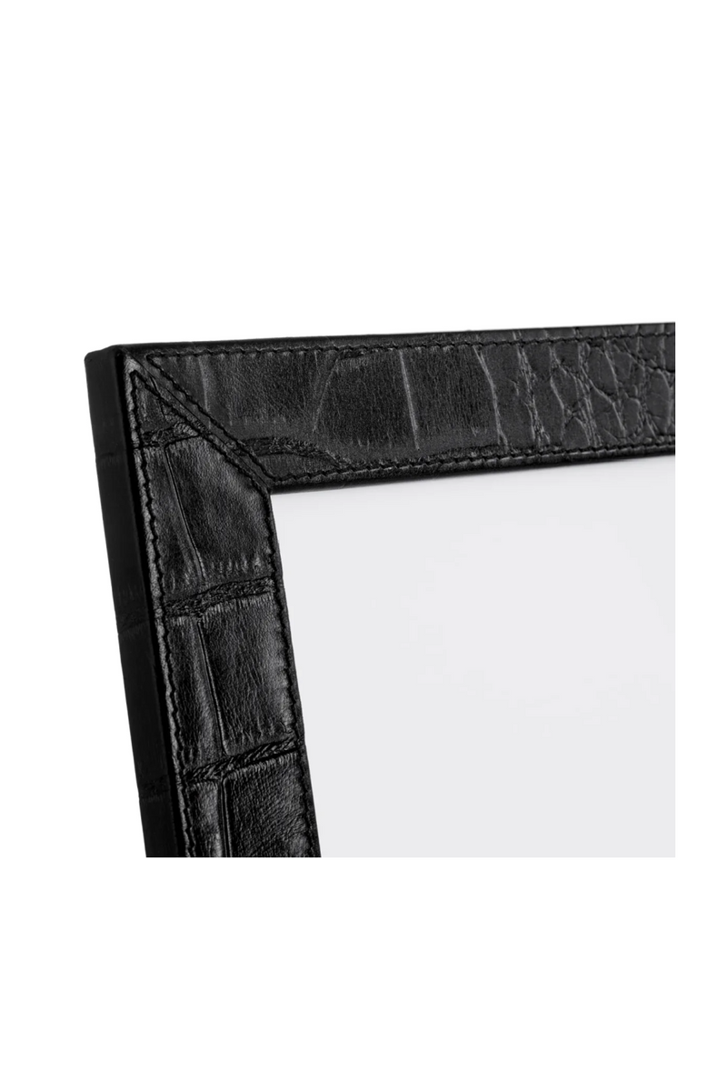 Black Leather Picture Frames (2) | Eichholtz Scaleo