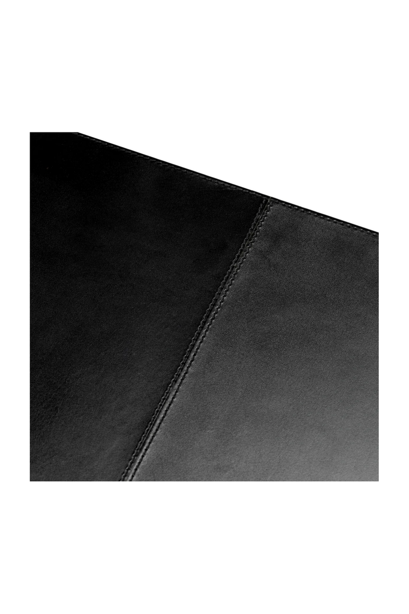 Black Leather Desk Blotter | Eichholtz Scaleo