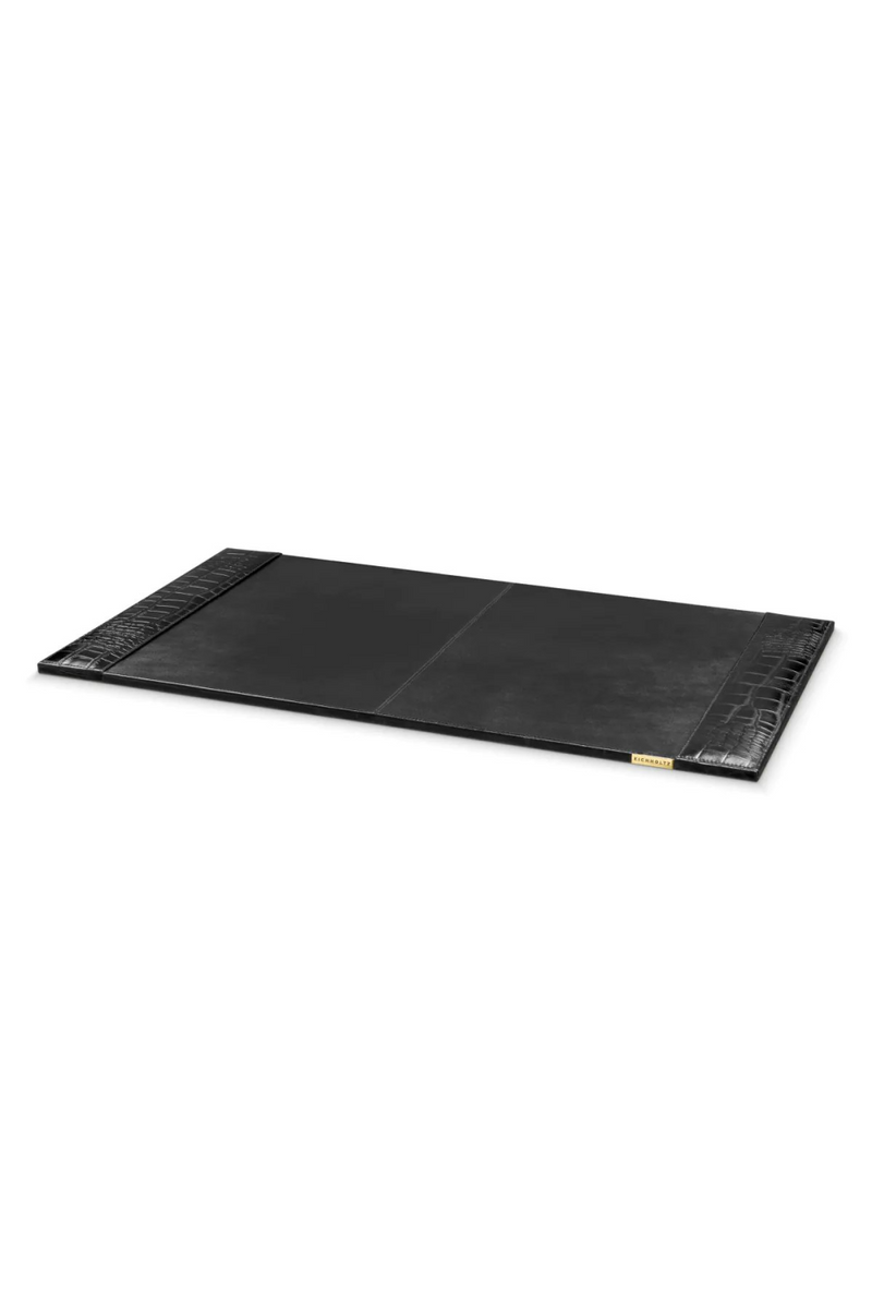 Black Leather Desk Blotter | Eichholtz Scaleo