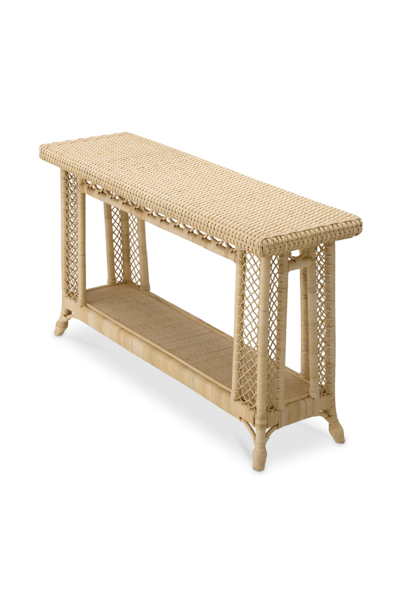 Rectangular Rattan Console Table | Eichholtz Saba | Oroatrade.com