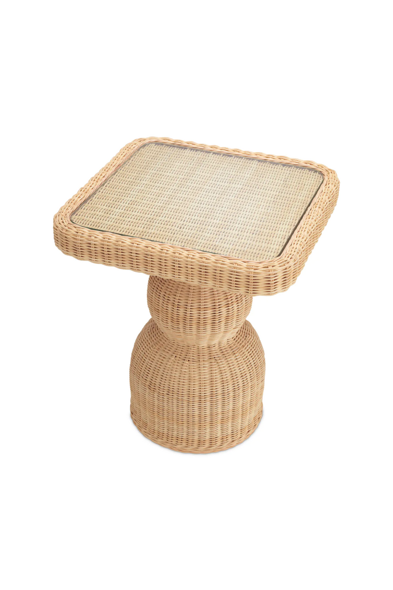 Natural Rattan Side Table | Eichholtz Tiago | Oroatrade.com