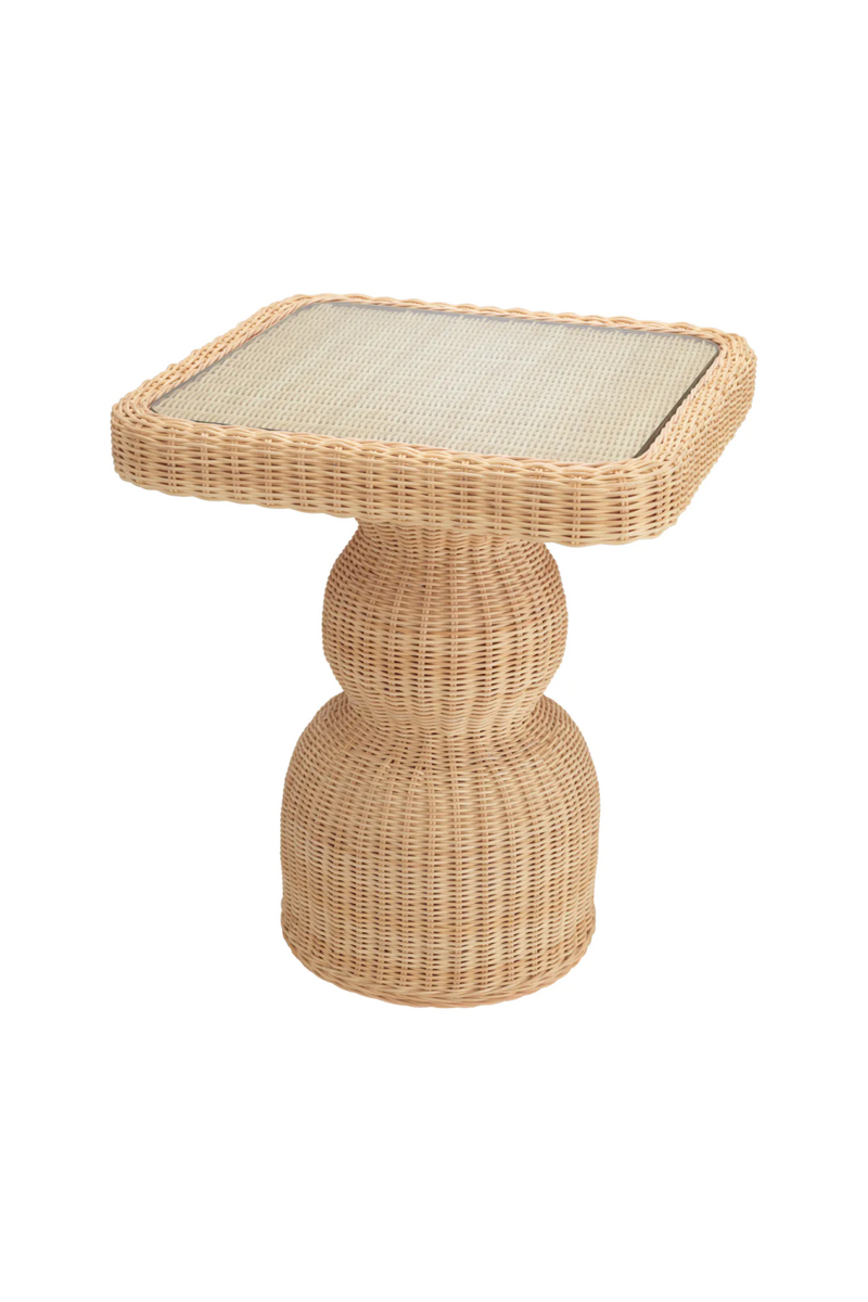 Natural Rattan Side Table | Eichholtz Tiago | Oroatrade.com