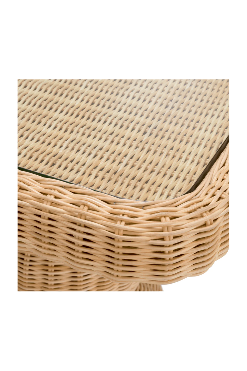 Natural Rattan Side Table | Eichholtz Tiago | Oroatrade.com