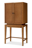 Caramel Oak 2-Door Bar Cabinet | Eichholtz Borchard | Oroatrade.com