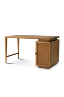 Rattan Door Wooden Desk | Eichholtz Borchard | Oroatrade.com