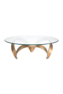 Round Glass Coffee Table | Eichholtz Soquel | Oroatrade.com
