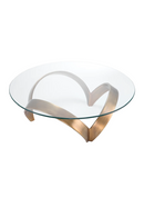 Round Glass Coffee Table | Eichholtz Soquel | Oroatrade.com