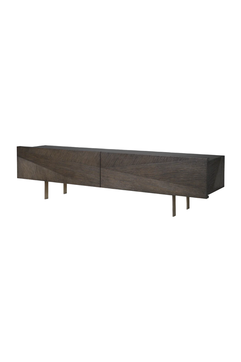 Mocha Oak 2-Drawer TV Cabinet | Eichholtz San Martin | Oroatrade.com