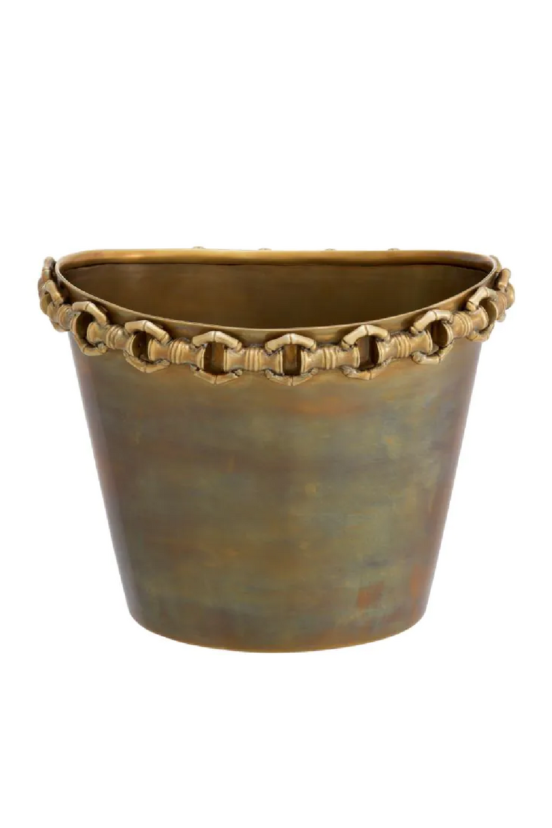 Vintage Brass Wine Cooler | Eichholtz Clementine | Oroatrade.com