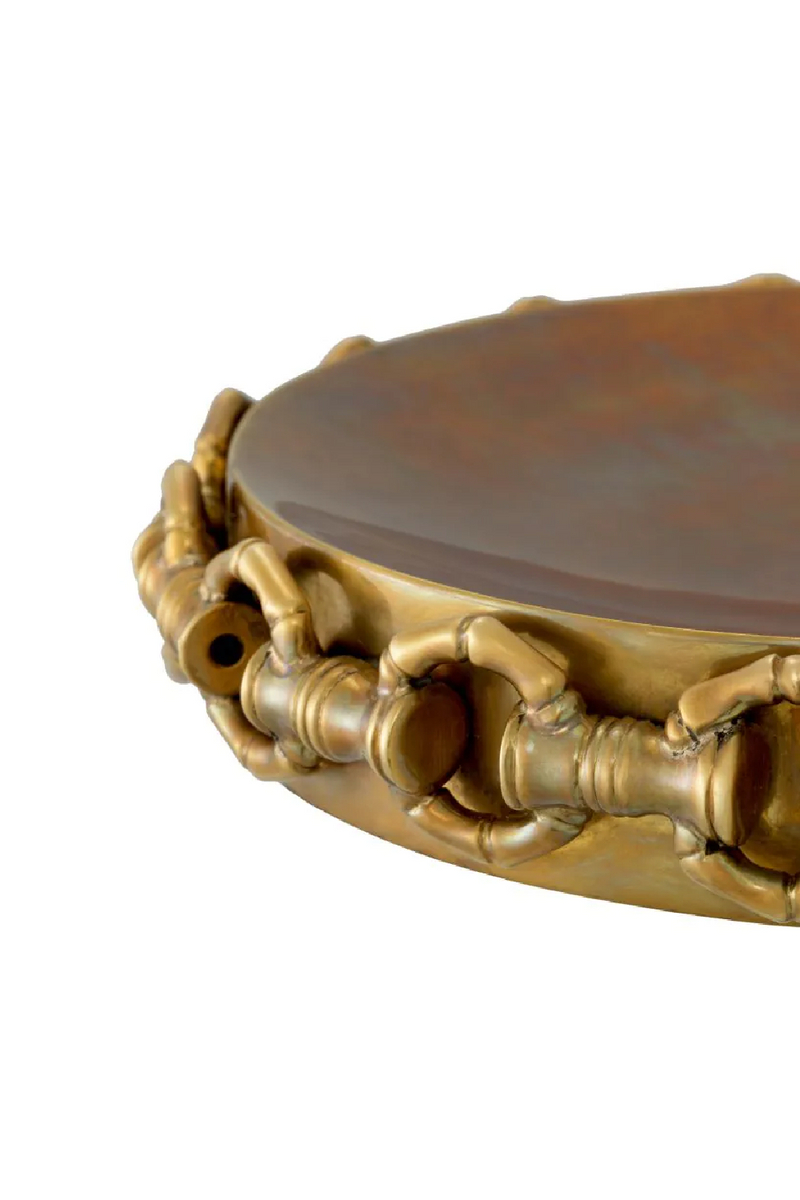 Vintage Brass Bowl | Eichholtz Clementine | Oroatrade.com
