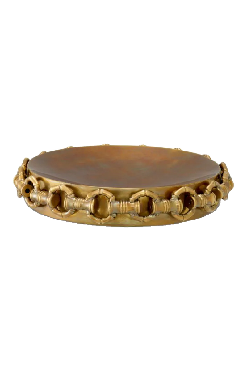 Vintage Brass Bowl | Eichholtz Clementine | Oroatrade.com