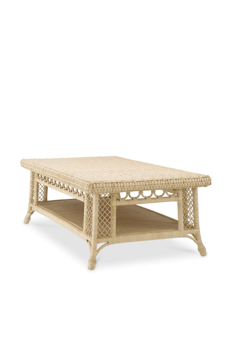 Rectangular Rattan Coffee Table | Eichholtz Saba | Oroatrade.com