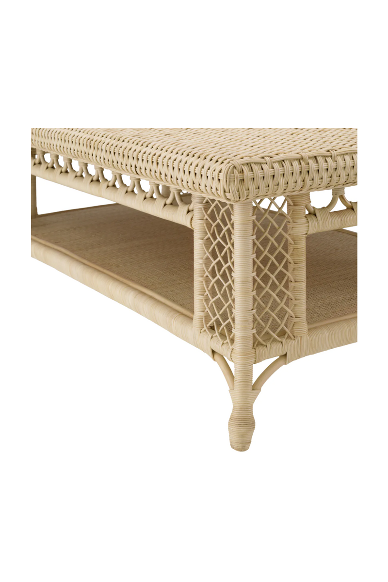 Rectangular Rattan Coffee Table | Eichholtz Saba | Oroatrade.com