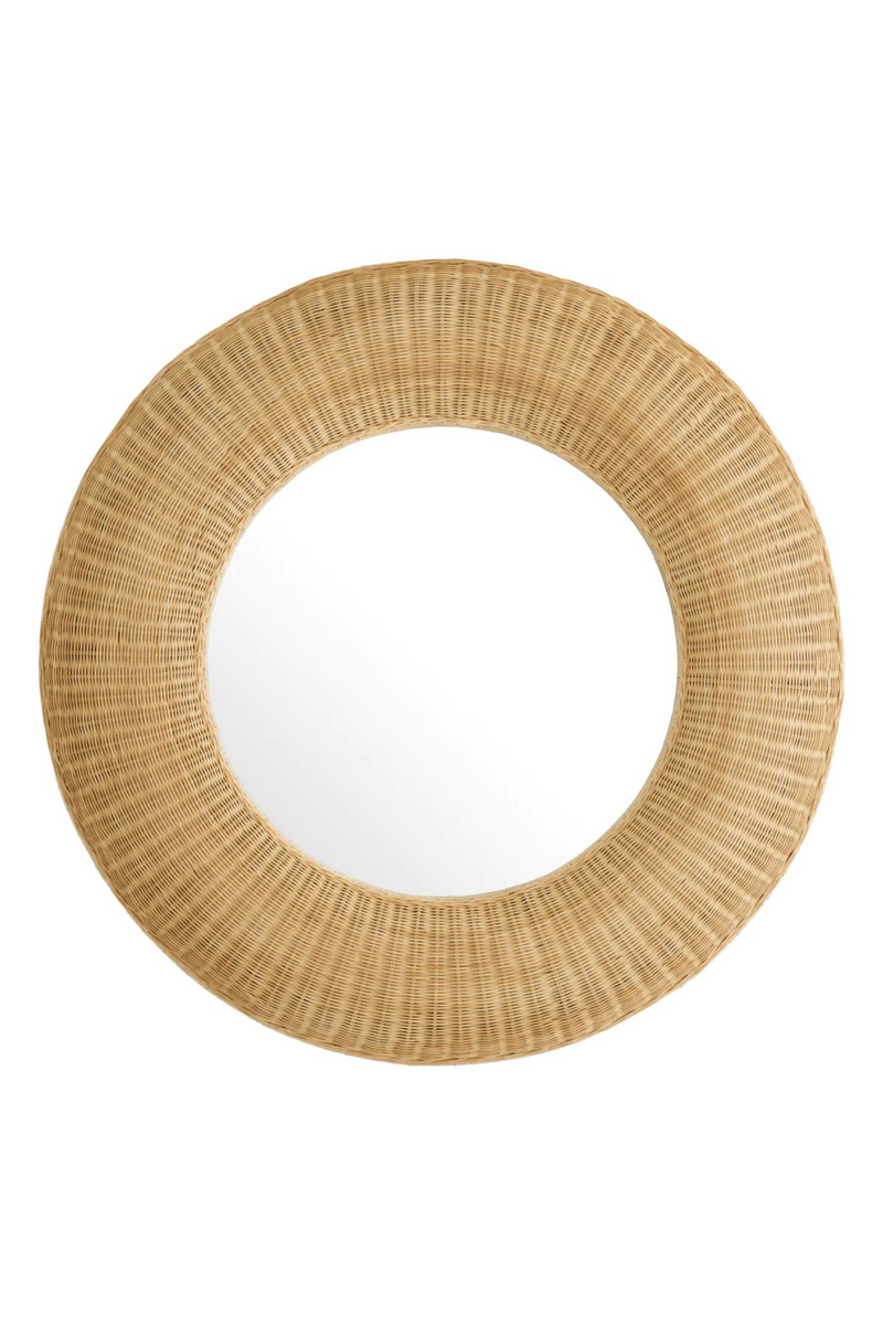 Handwoven Rattan Mirror | Eichholtz Idora | Oroatrade.com