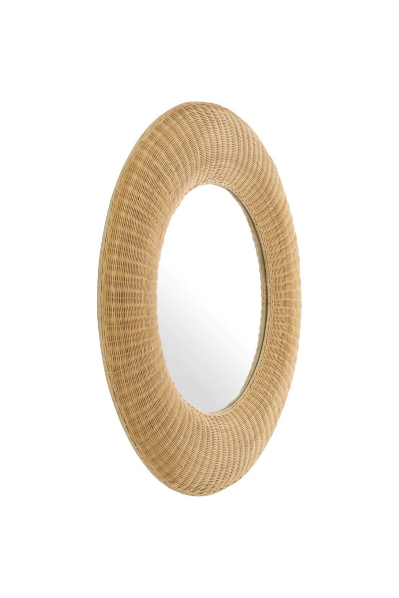 Handwoven Rattan Mirror | Eichholtz Idora | Oroatrade.com