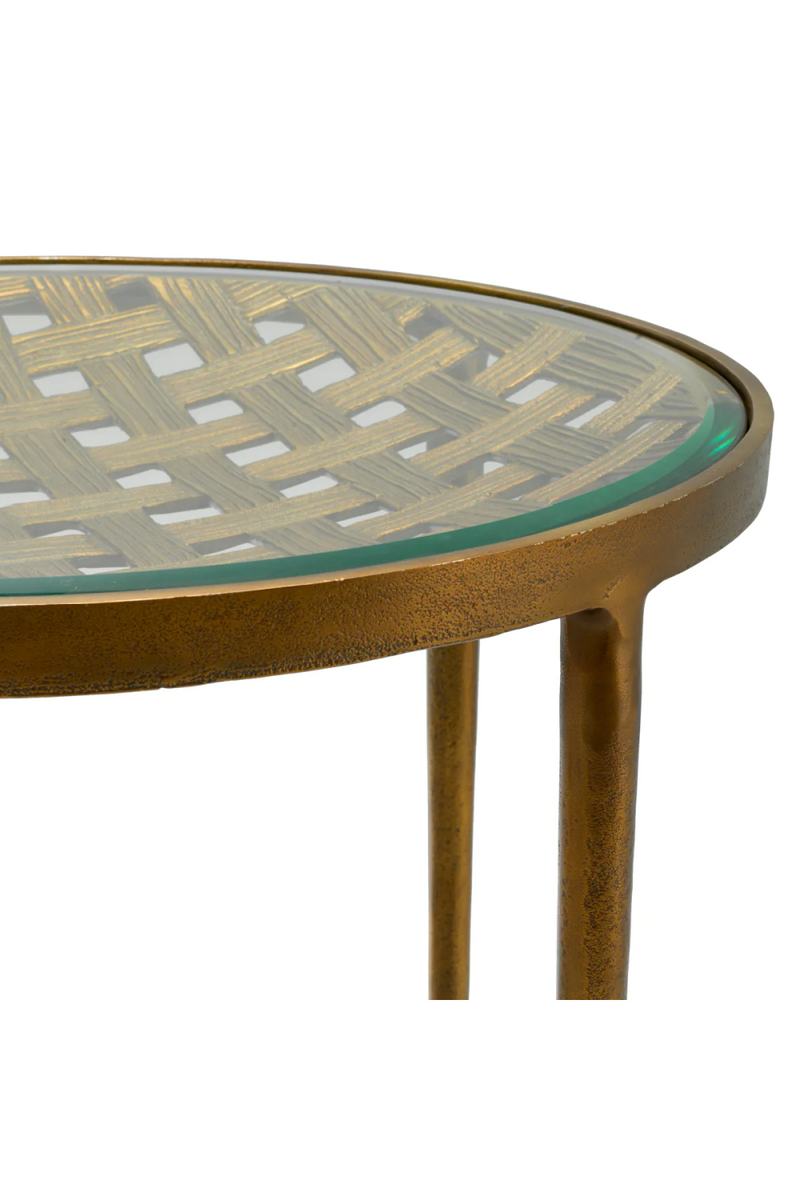 Woven Design Side Table | Eichholtz Sorrento | Oroatrade.com