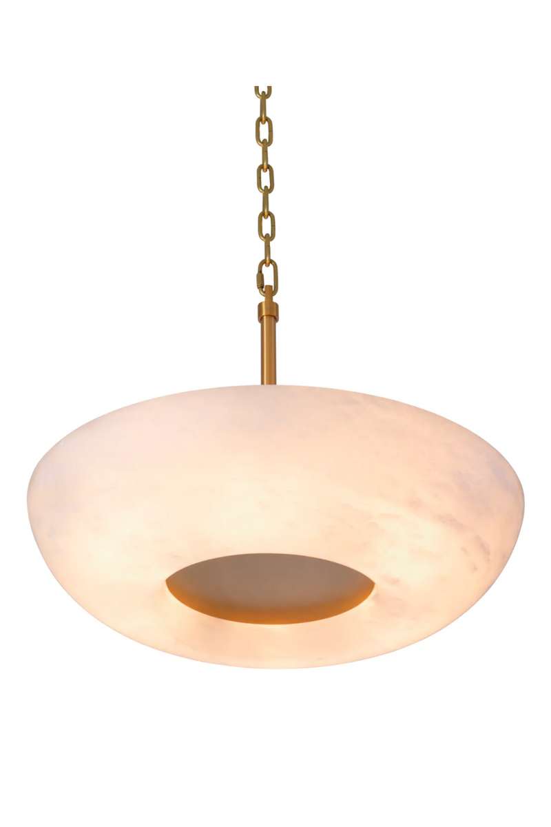 Round Alabaster Pendant Lamp | Eichholtz Ariano | Oroatrade.com