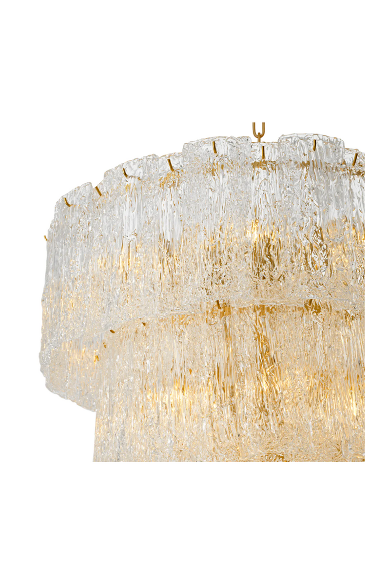 Glass Layered Chandelier | Eichholtz Almeria  | Oroatrade.com 