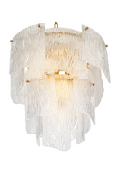 Clear Textured Glass Chandelier | Eichholtz Asinara | Oroatrade.com