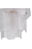 Clear Textured Glass Chandelier | Eichholtz Asinara | Oroatrade.com