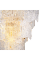 Clear Textured Glass Chandelier | Eichholtz Asinara | Oroatrade.com