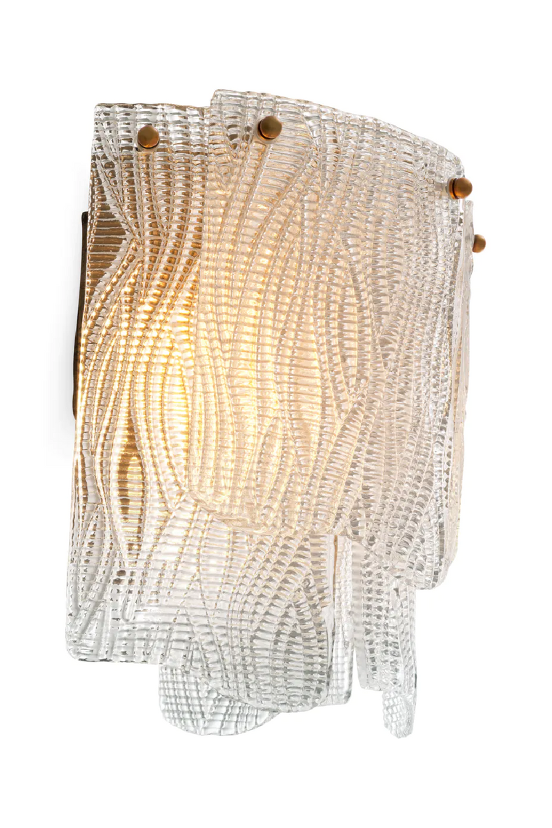 Glass Layered Wall Lamp | Eichholtz Asinara | Oroatrade.com