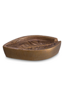 Leaf-Patterned Metal Bowl | Eichholtz Rosselli | Oroatrade.com
