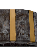 Textured Glass Panel Chandelier | Eichholtz Elysian | Oroatrade.com