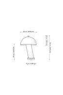 Marble Bend Table Lamp | Eichholtz Daniel | Oroatrade.com