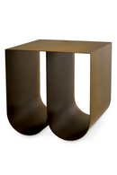 Brushed Brass Side Table | Eichholtz Rafaello | Oroatrade.com
