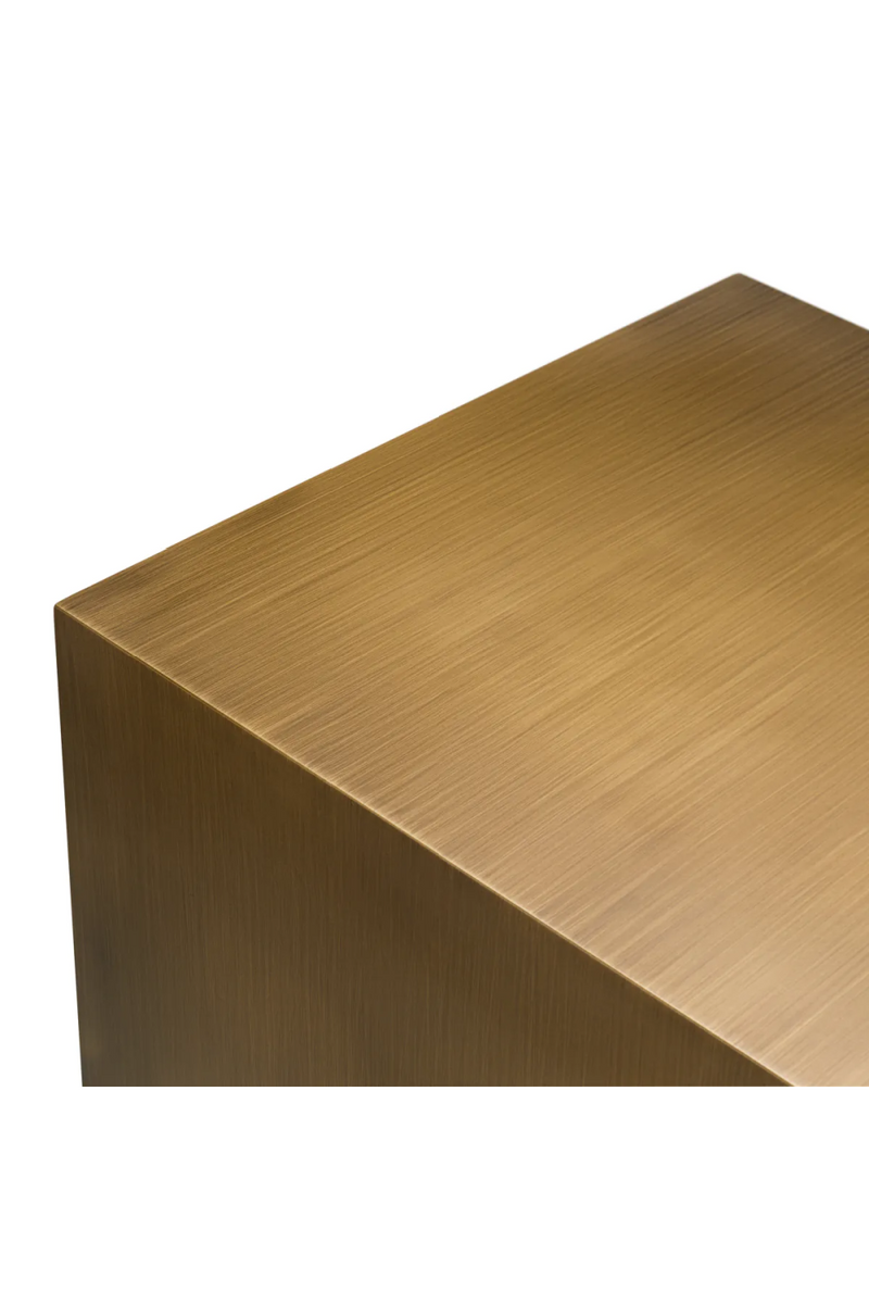 Brushed Brass Side Table | Eichholtz Rafaello | Oroatrade.com