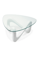 Off-White Sculptural Coffee Table | Eichholtz Aventura | Oroatrade.com