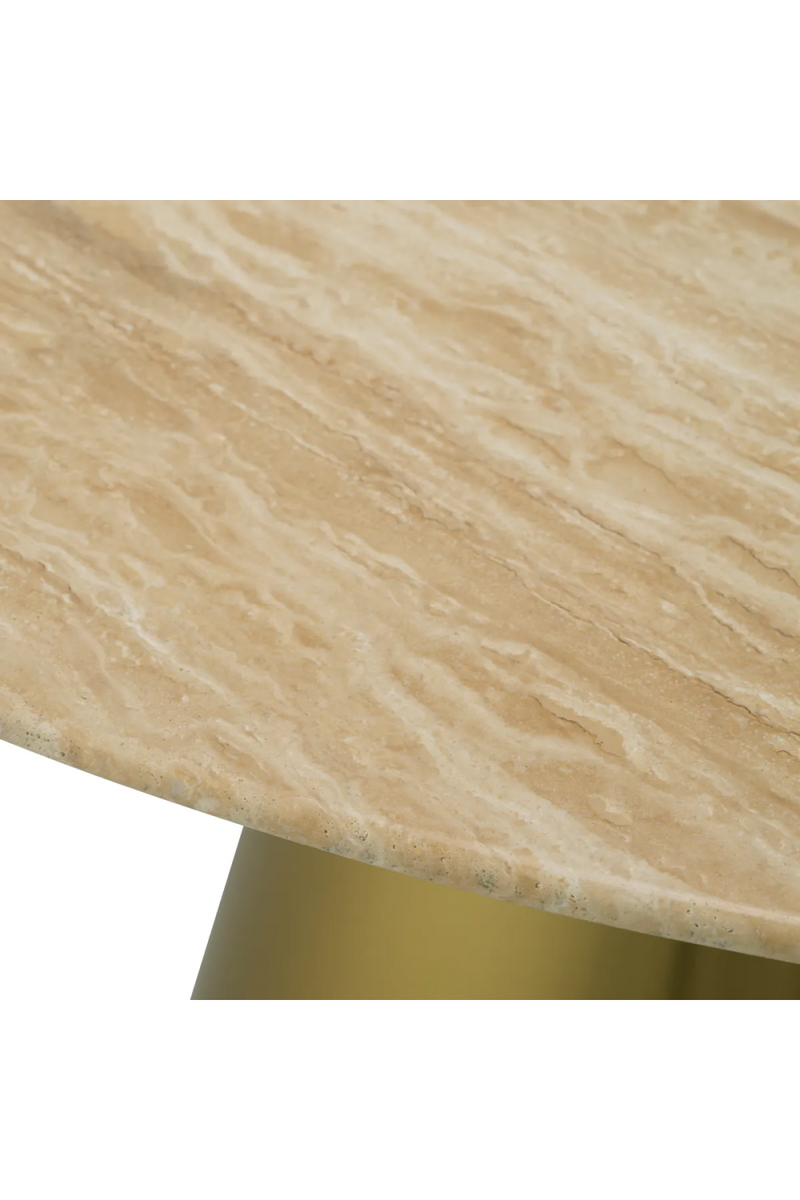 Round Marble Dining Table | Eichholtz Nathan | Oroatrade.com