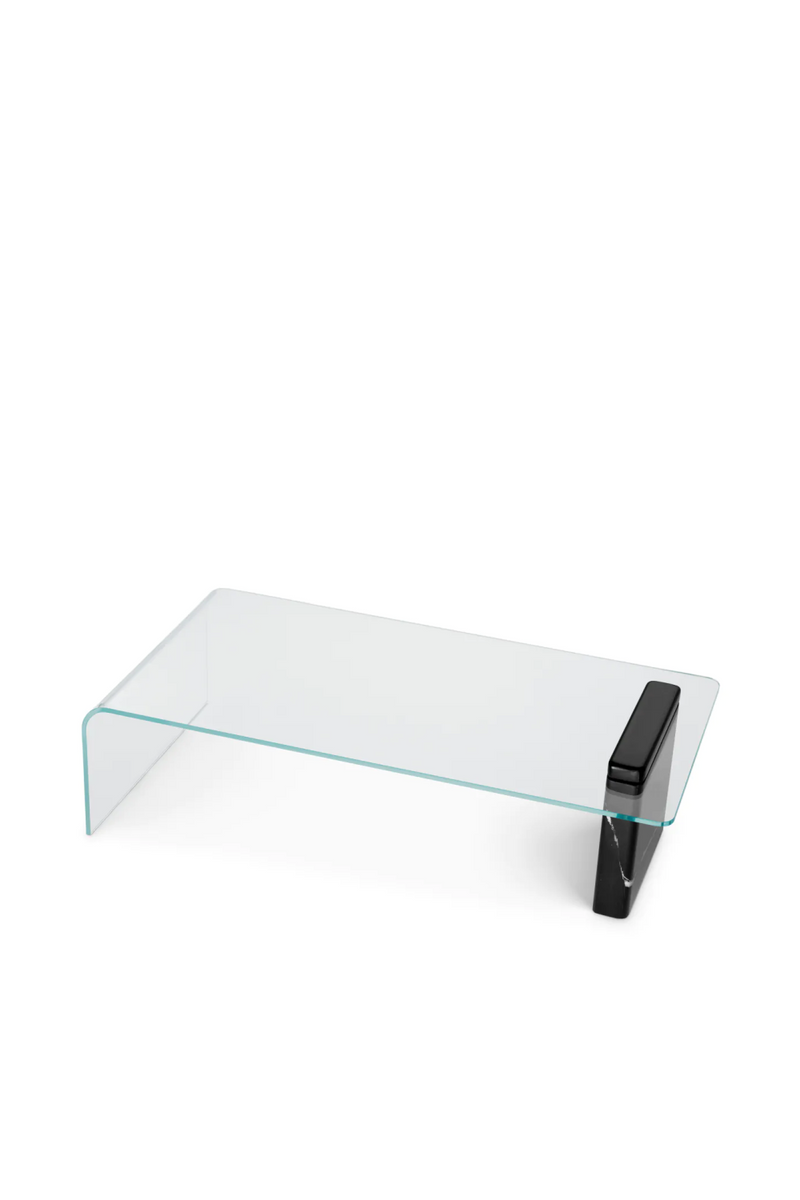 Clear Glass Coffee Table | Eichholtz Stonecres | Oroatrade.com