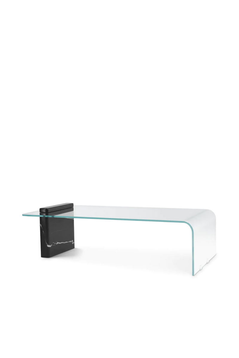 Clear Glass Coffee Table | Eichholtz Stonecres | Oroatrade.com