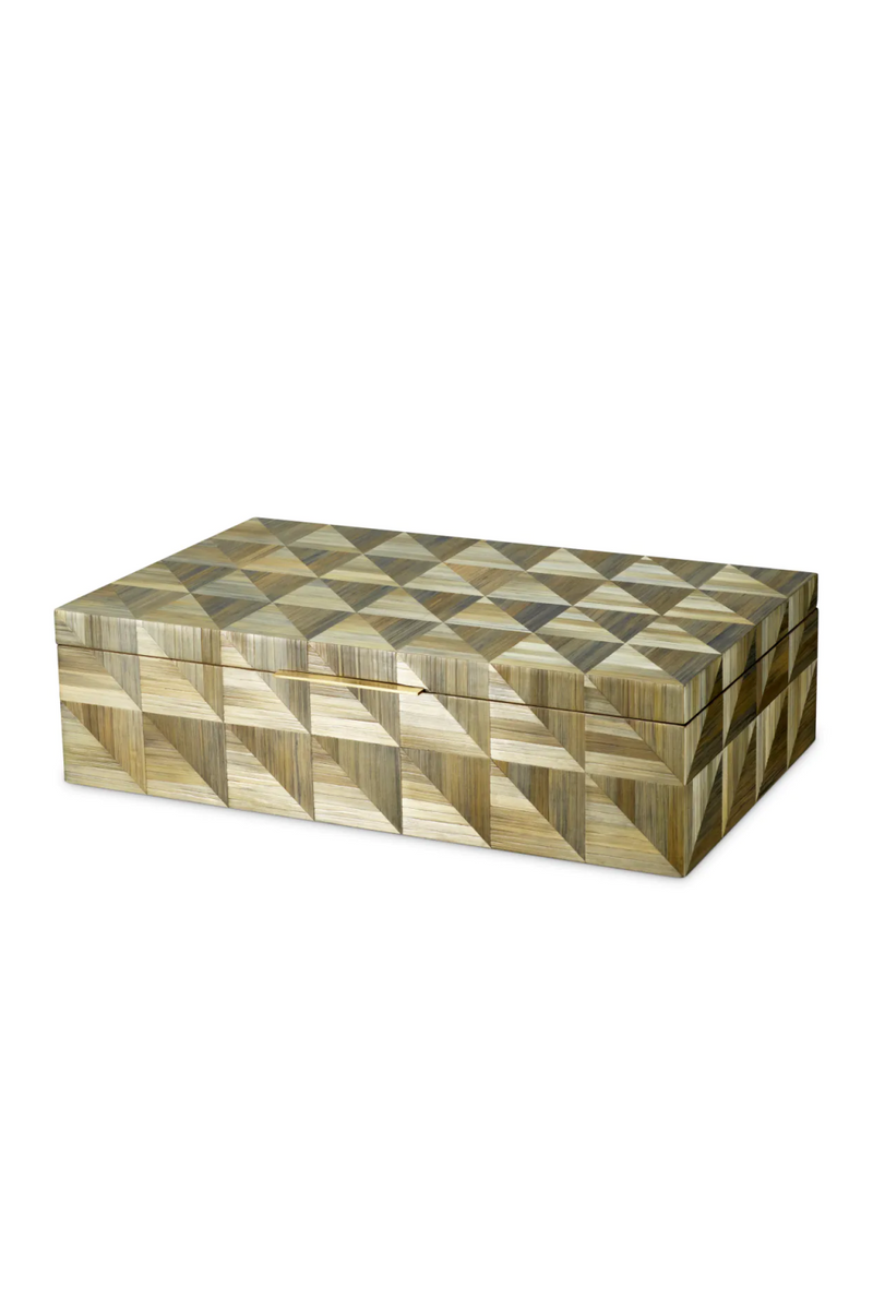 Brown Marquetry Box | Eichholtz Hilgard | Oroatrade.com