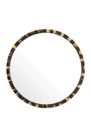Natural Horn Oval Mirror XL | Eichholtz Saint Jerome | Oroatrade.com